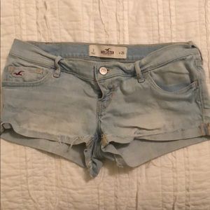 hollister jean shorts